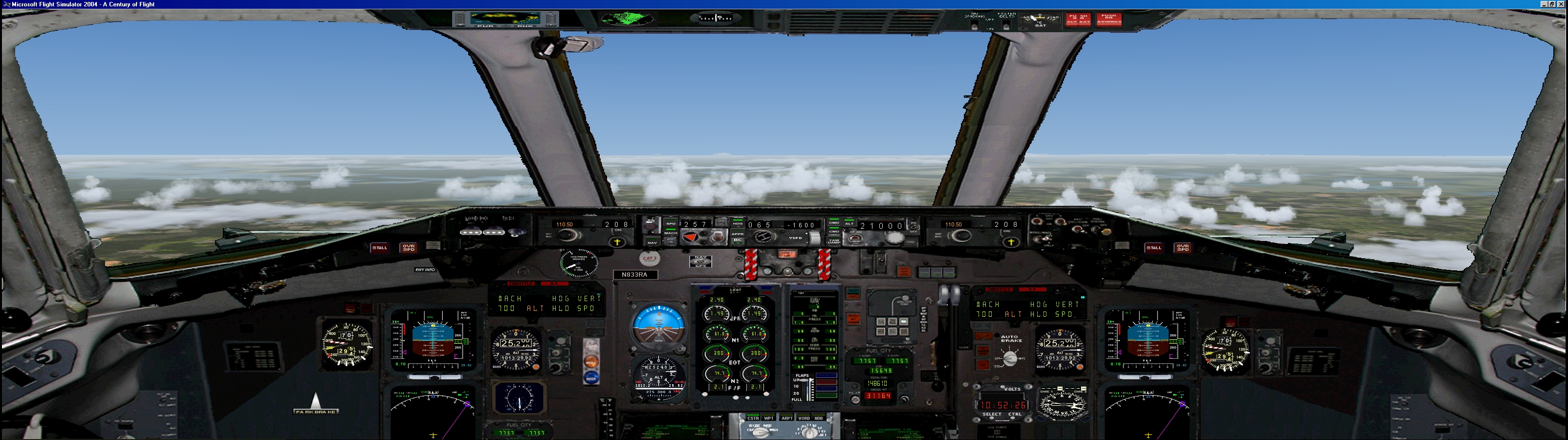 Fs2004 Mcdonnell Douglas Md80 Panel For Dual Monitors V2 — 1