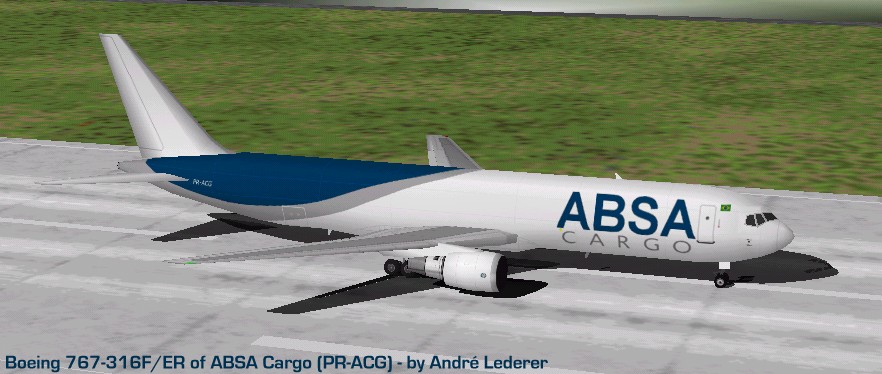 Fs98 Absa Cargo Boeing 767-300F — 1