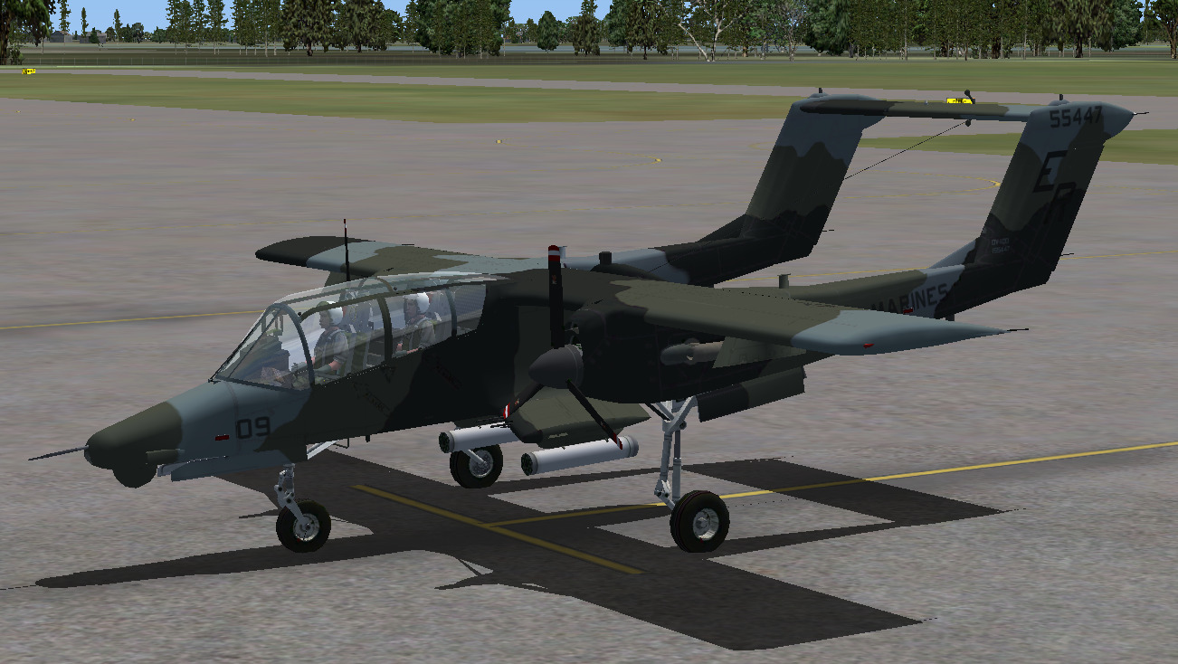 Fs2004 North American Rockwell Ov-10D Bronco — 1