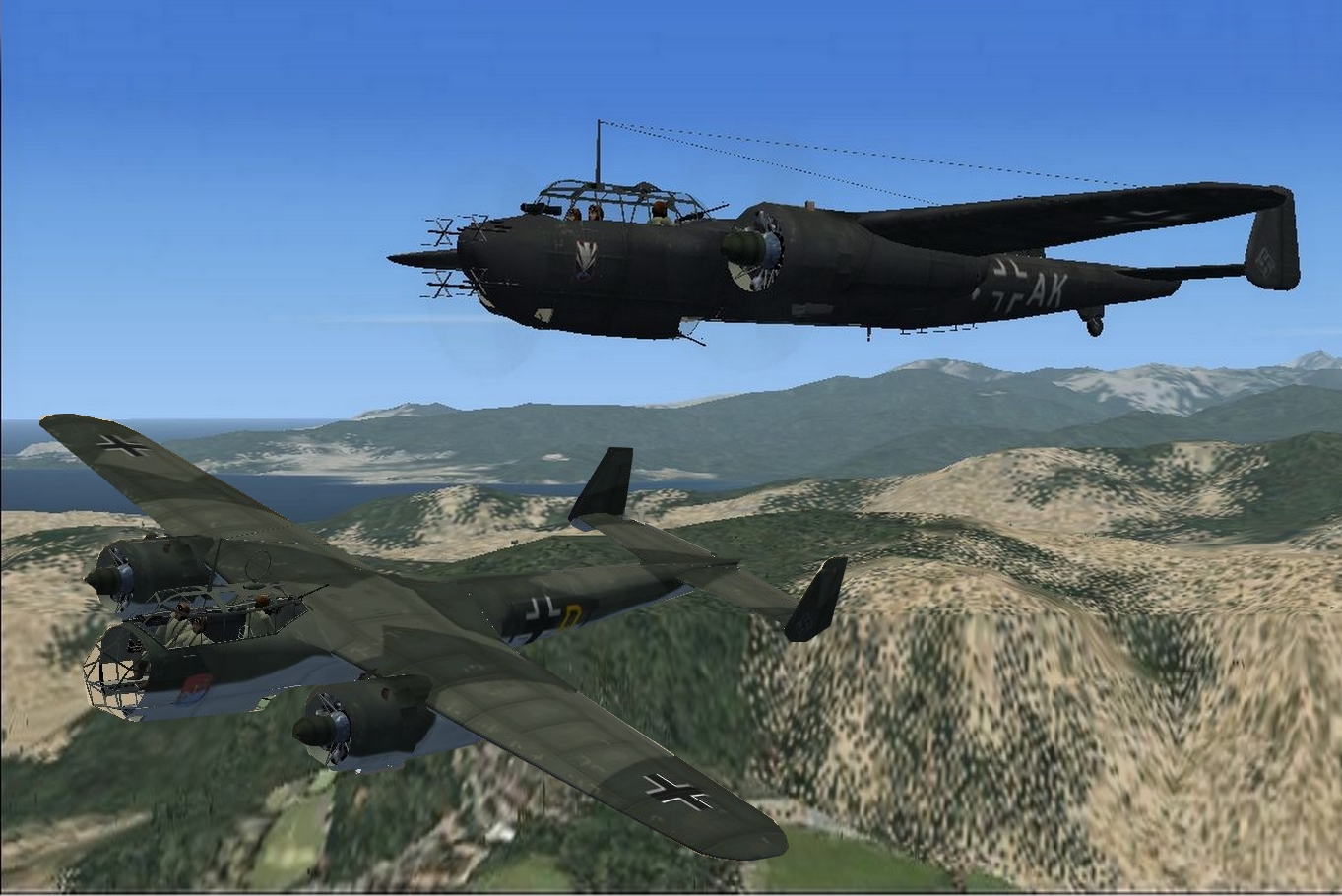 Fs2004/Fsx Dornier 17Z-10 — 1