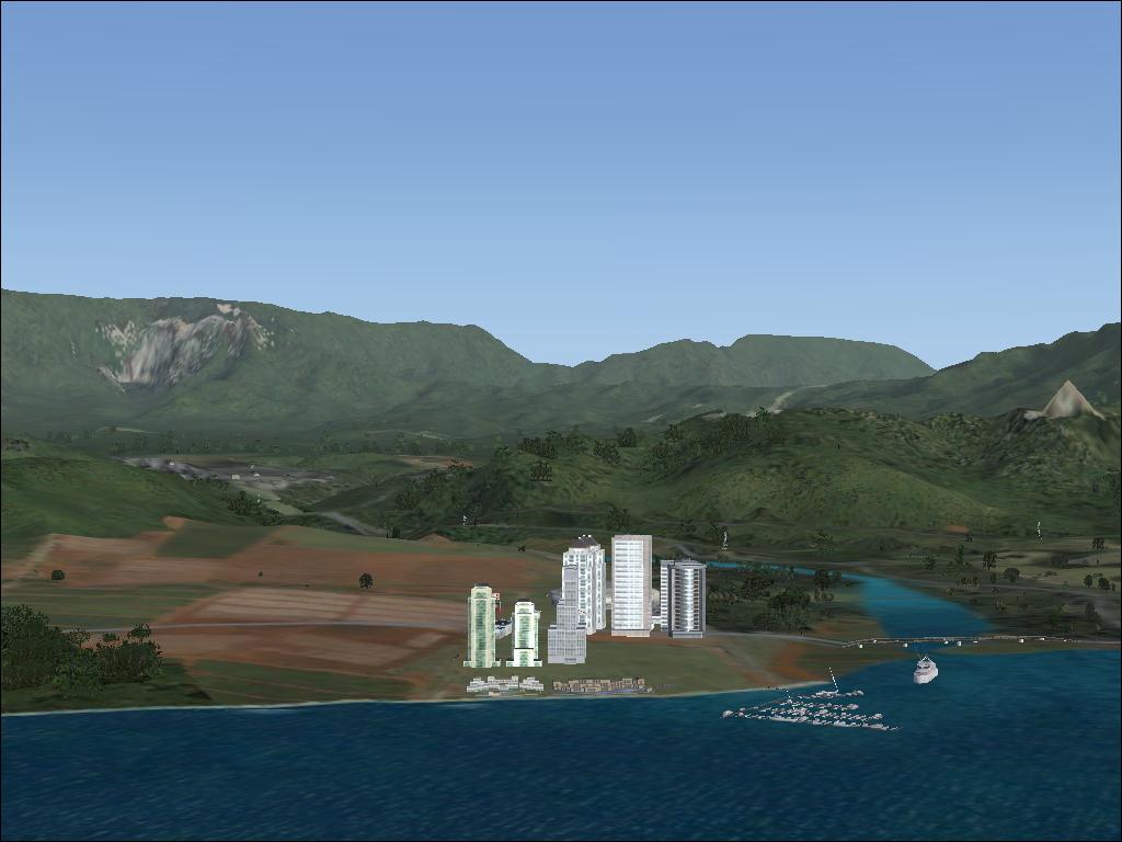 Fictional Downtown Lihue — 1