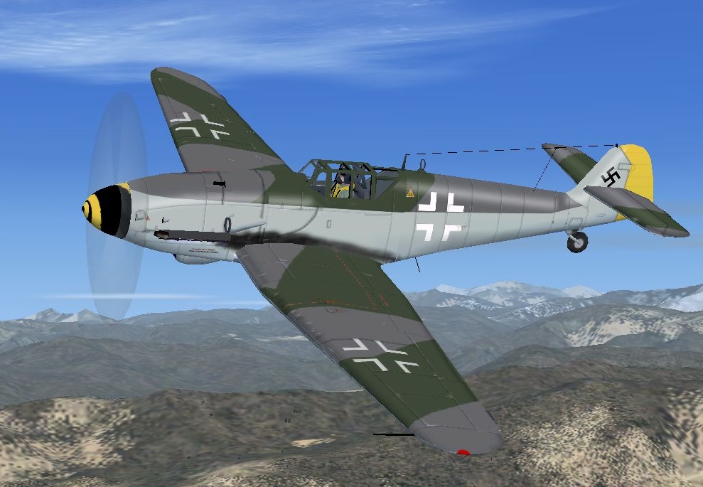 Fs9/Fsx Me 109H — 1