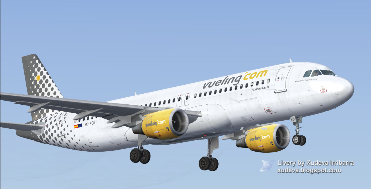 Project Airbus A320 Vueling Airbus A320-216 — 1
