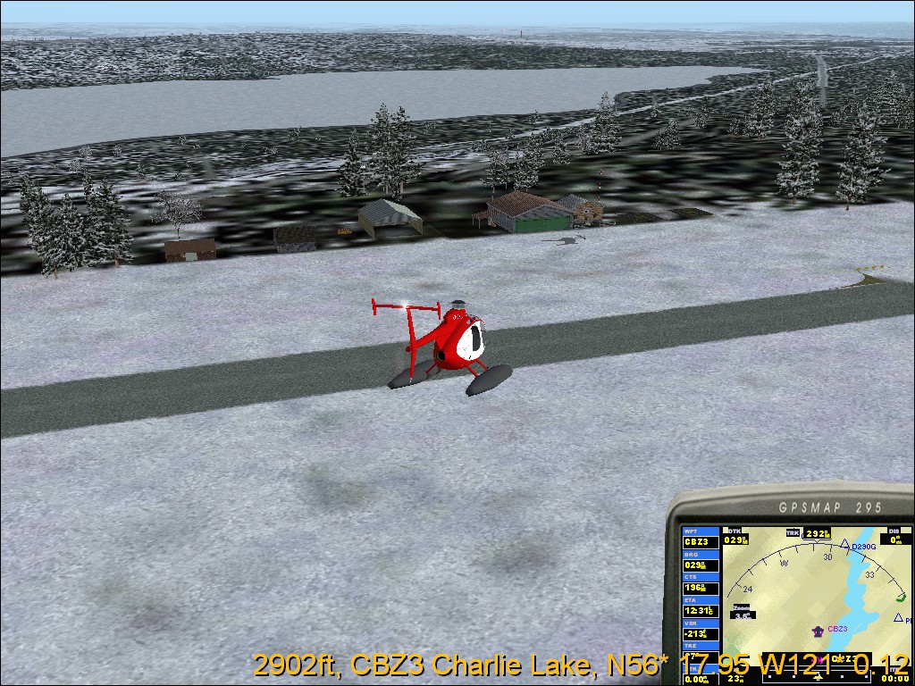 Charlie Lake Floats Scenery — 1