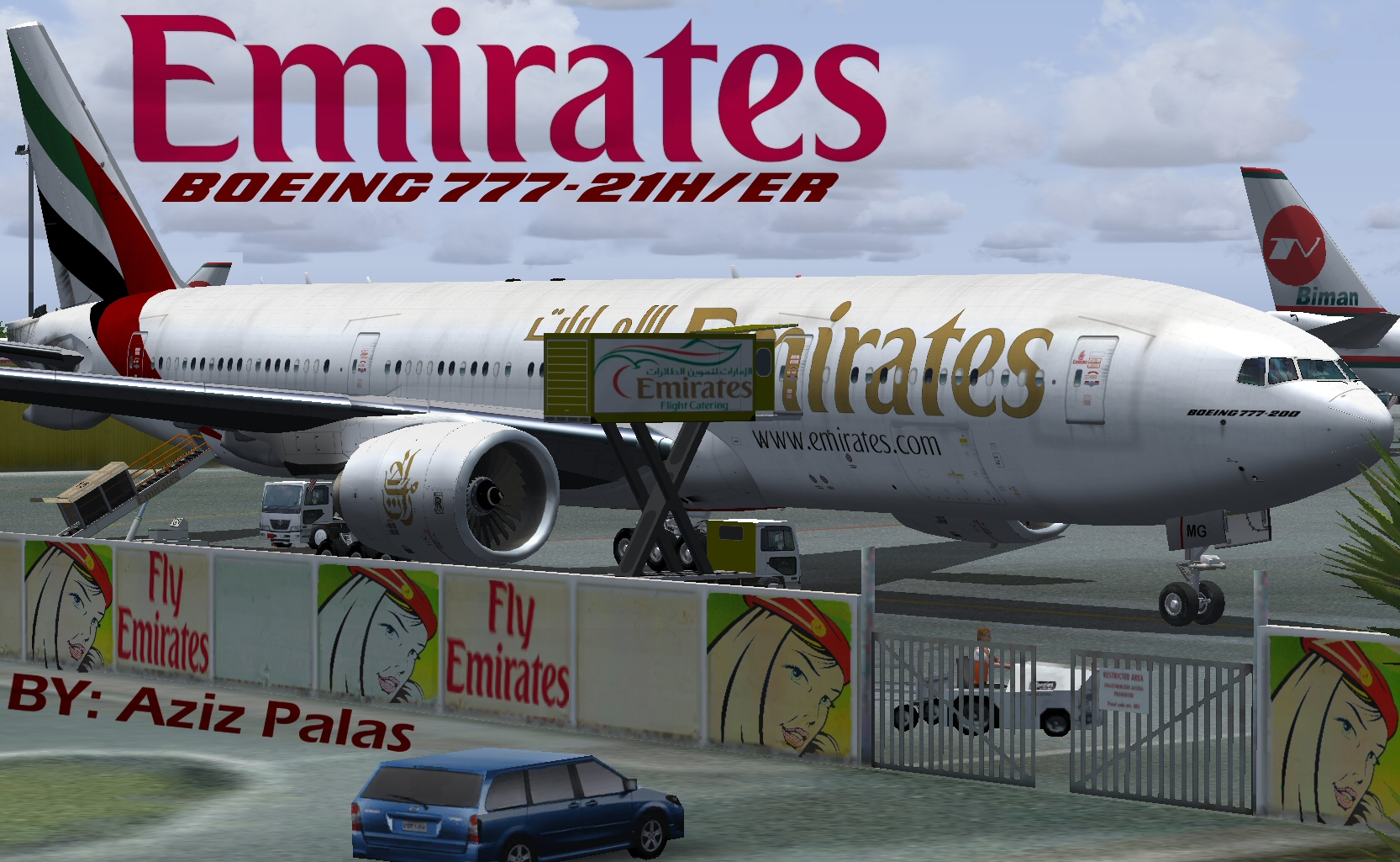 Fsx/Fs2004 Emirates B777-21H Er — 1