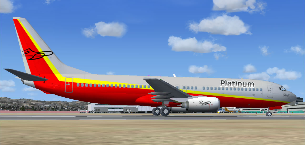 Platinum Airways B737-800 For Fsx — 1