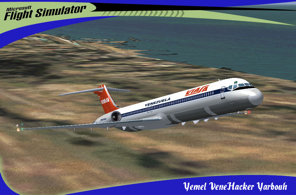 Mc Donnell Douglas Md82 Viasa Model — 1