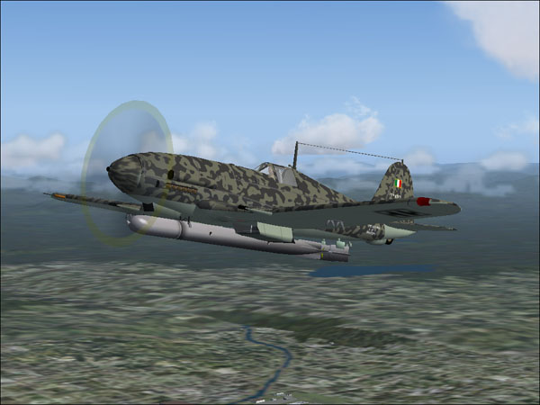 Fs2004-Fiat G55 S Centauro-Torpedo Fighter — 1