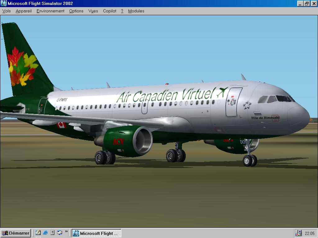 Airbus A319-100 Air Canadien Retro — 1