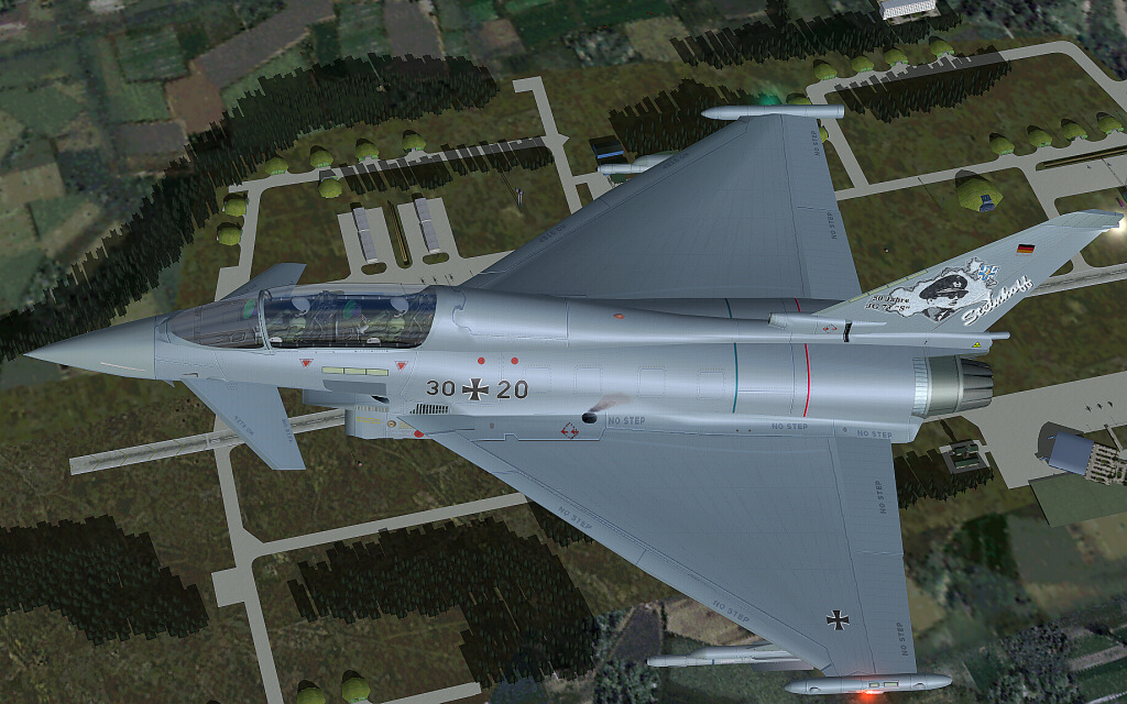 Eurofighter Fsx German Airforce Luftwaffe Fighter Wing 73 — 1