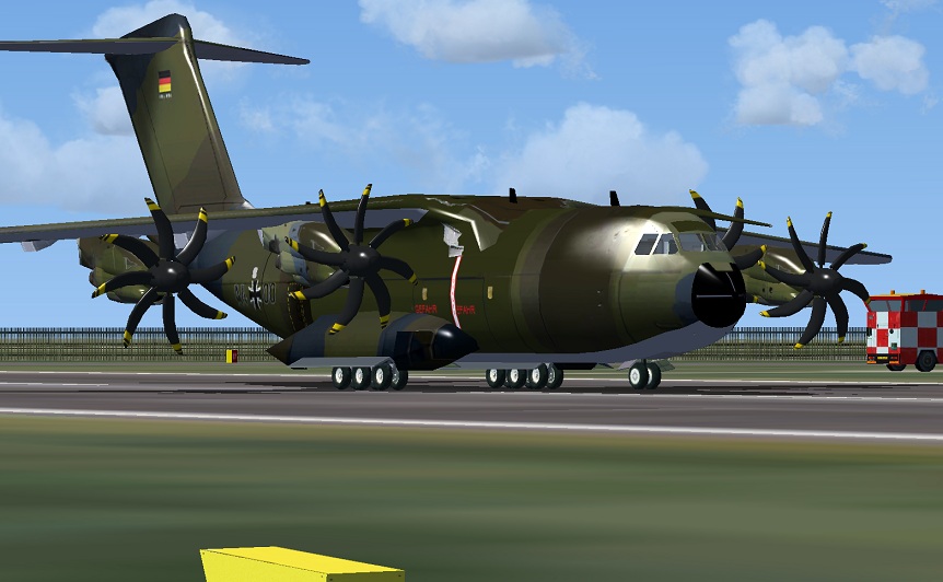 German Forces Luftwaffe Airbus A400M — 1