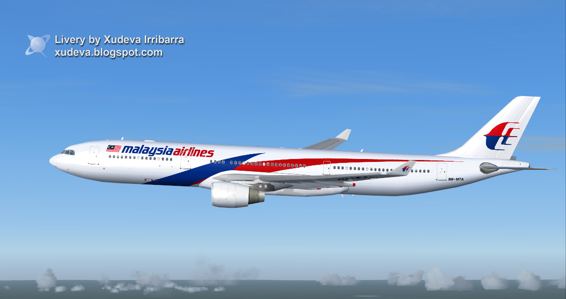 Compatible Malaysia Airlines Airbus A330-300 — 1