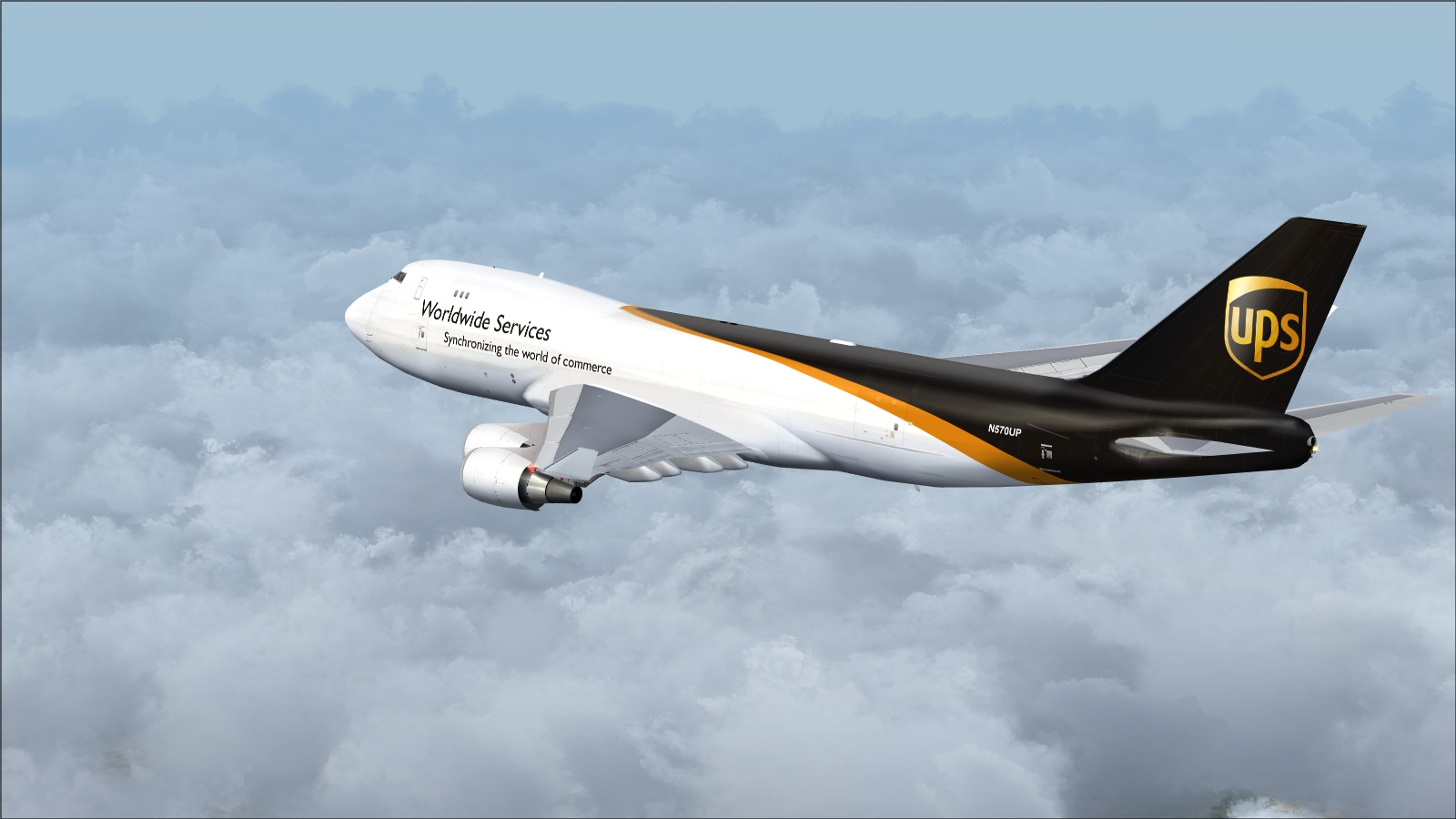 Ups Boeing 747-400F/Bcf — 1