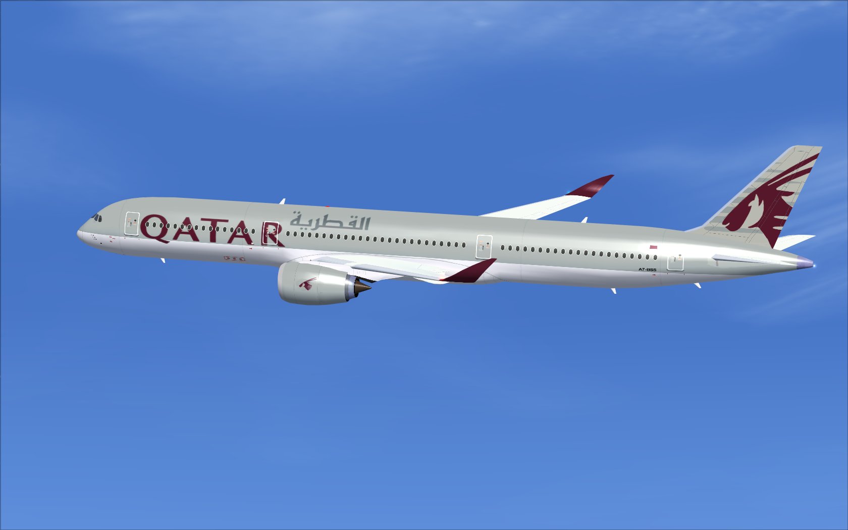 Fs2004 Qatar A350-1000 Xwb V2 — 1