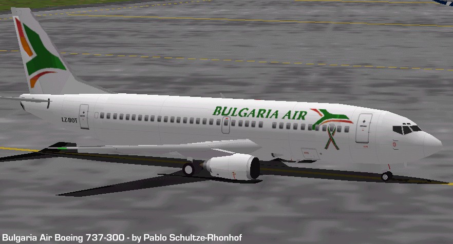 Fs98 Bulgaria Air Boeing 737-300 — 1