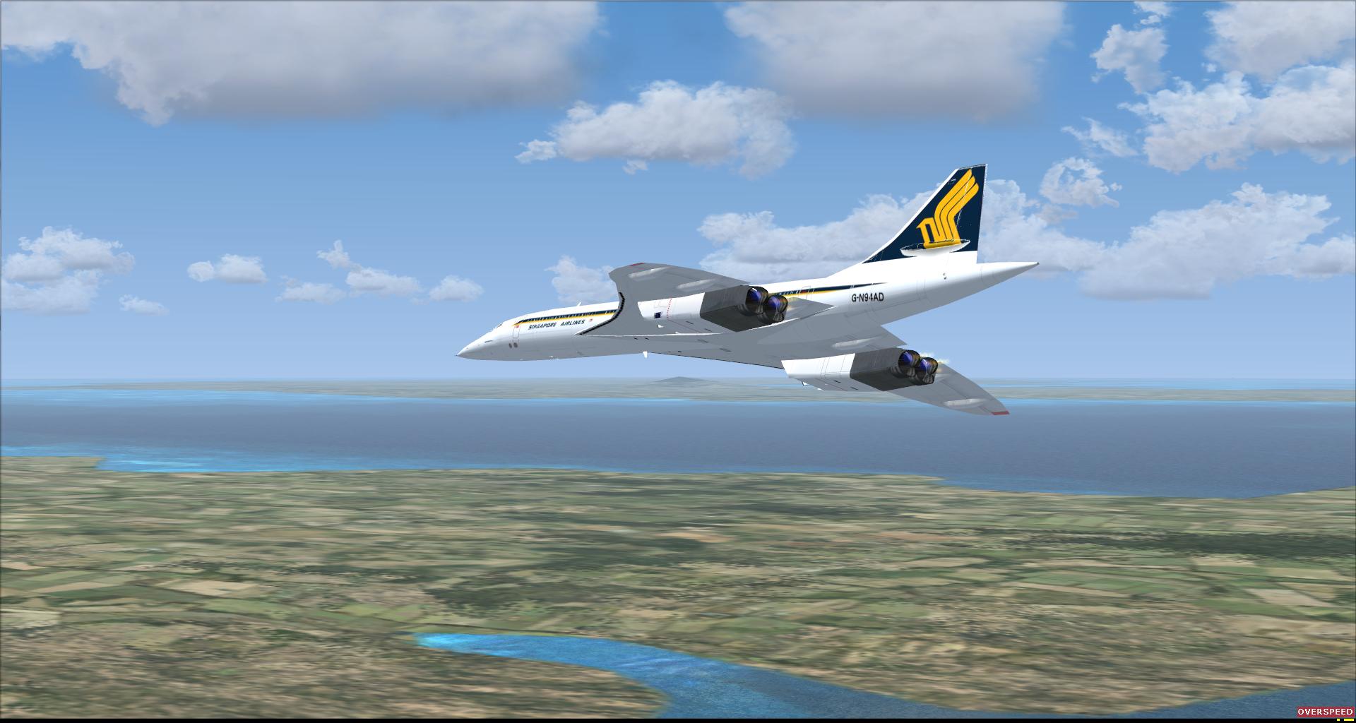 Aerospatiale/Bac Concorde Singapore Airlines G-N94Ad — 1
