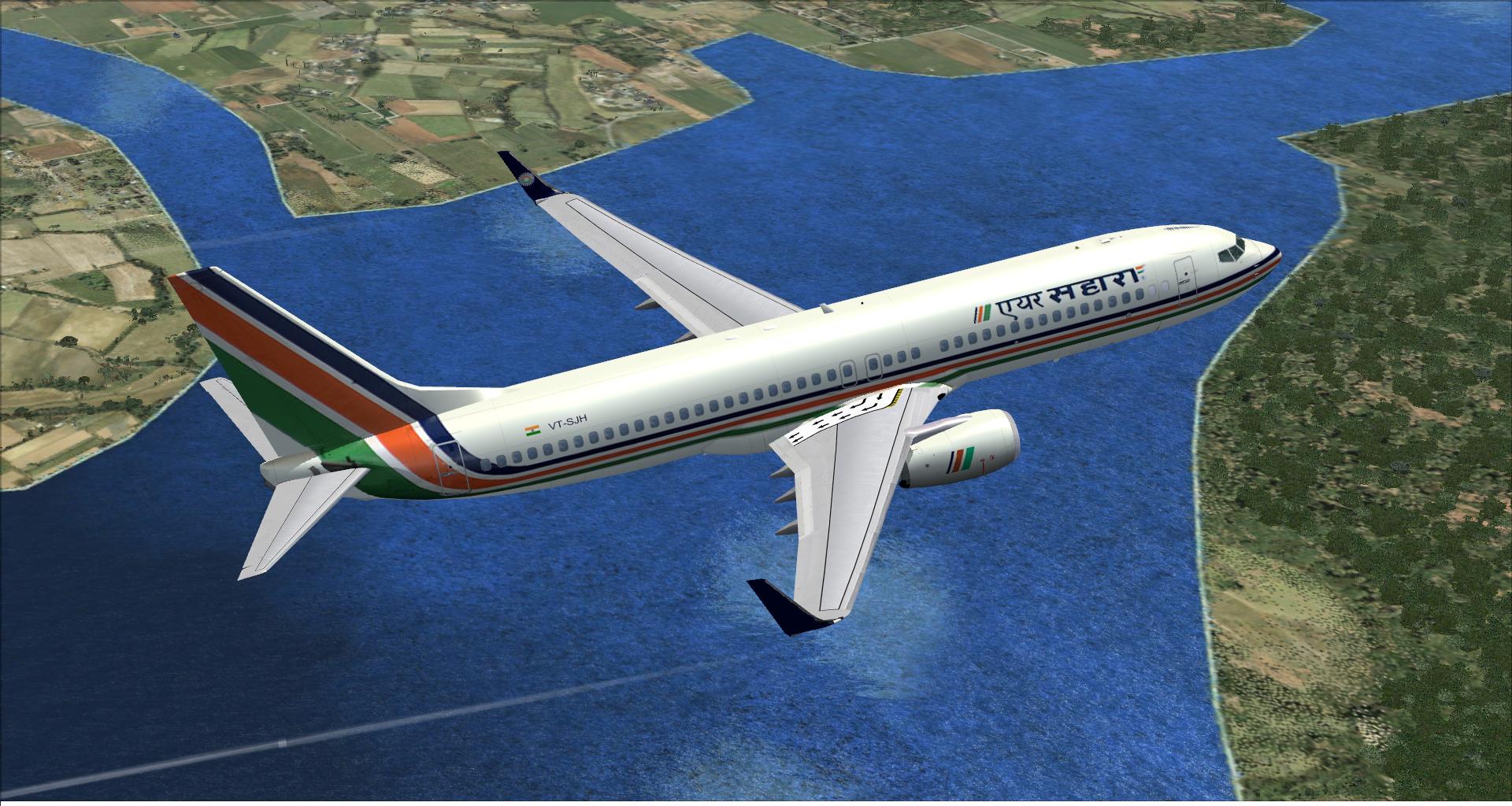 Sky Project (Project Opensky) B737-800Wl Air Sahara Vt-Sjh — 1