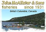 Cffm === John Mcallister & Sons, Fisheries, British Columbia, Canada Bc Short Hops The Sce — 1
