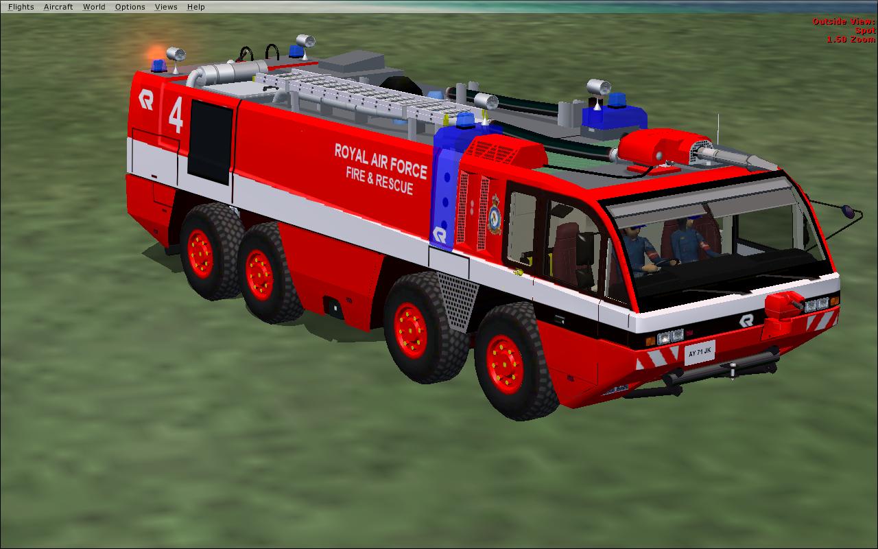 Fs2004 Rosenbauer Panther 8X8 Fire Truck Texture Fix — 1