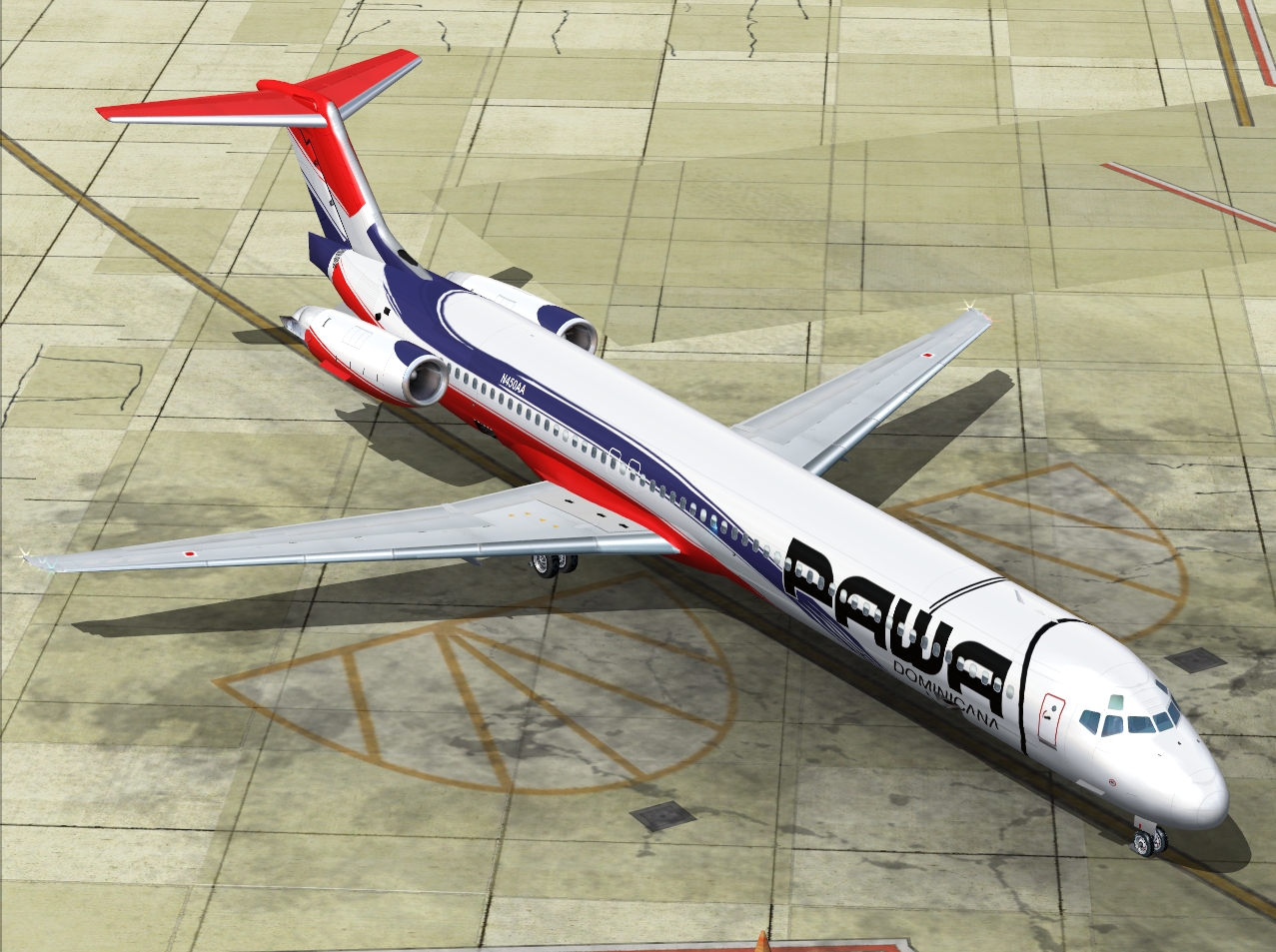 Pawa Dominicana Mcdonnell-Douglas Md-82 N450Aa — 1