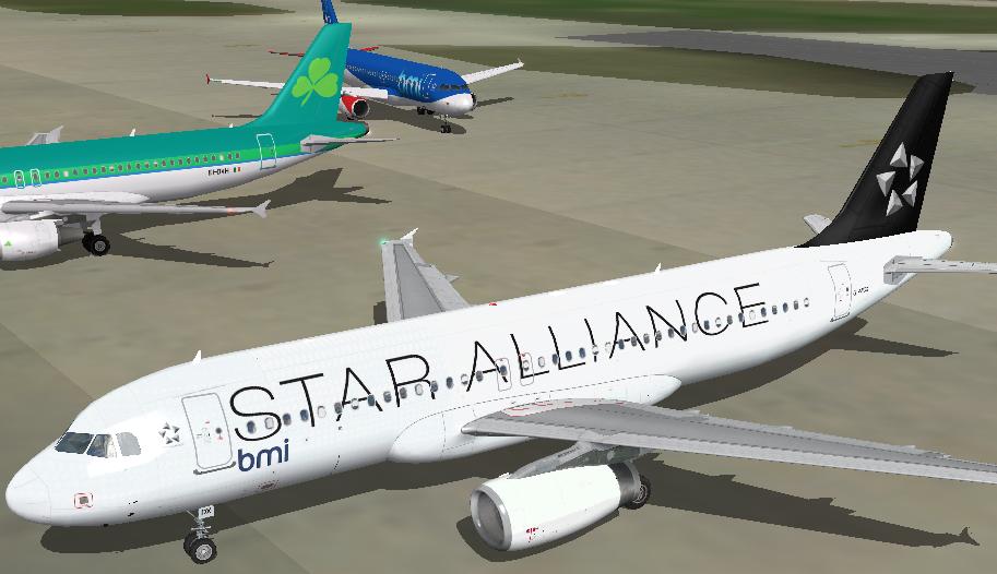 Airbus A320 Iae Repaint G-Midx Bmi — 1