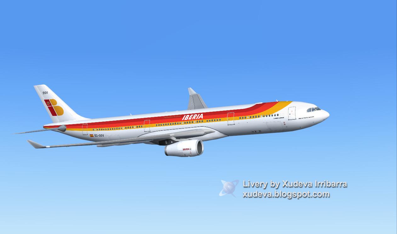Fsx/Fs2004 Iberia Airbus A330