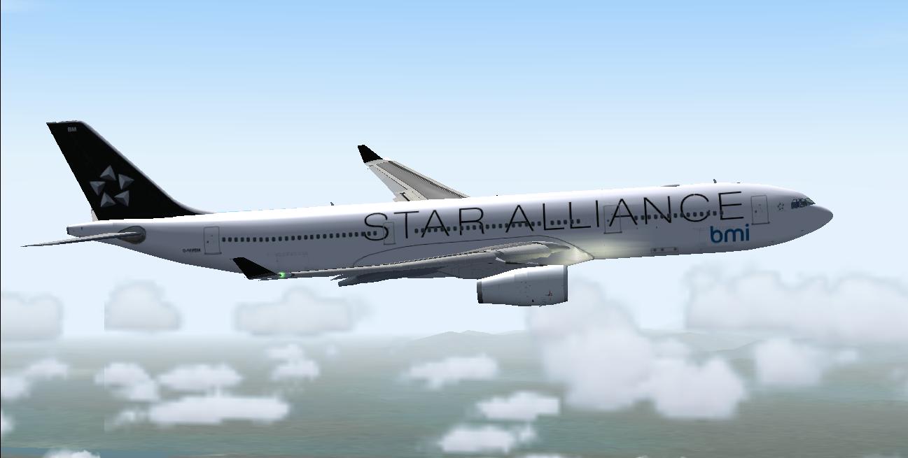 A330-300 Airbus Staraliance Bmi Release 2 Fs2002/2004 — 1