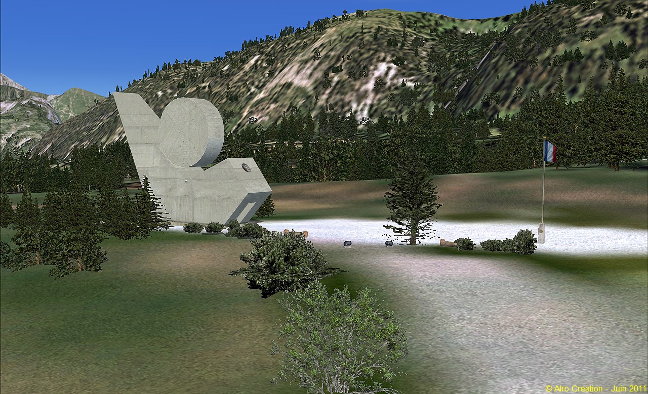 Glieres Resistor Internal Monument — 1