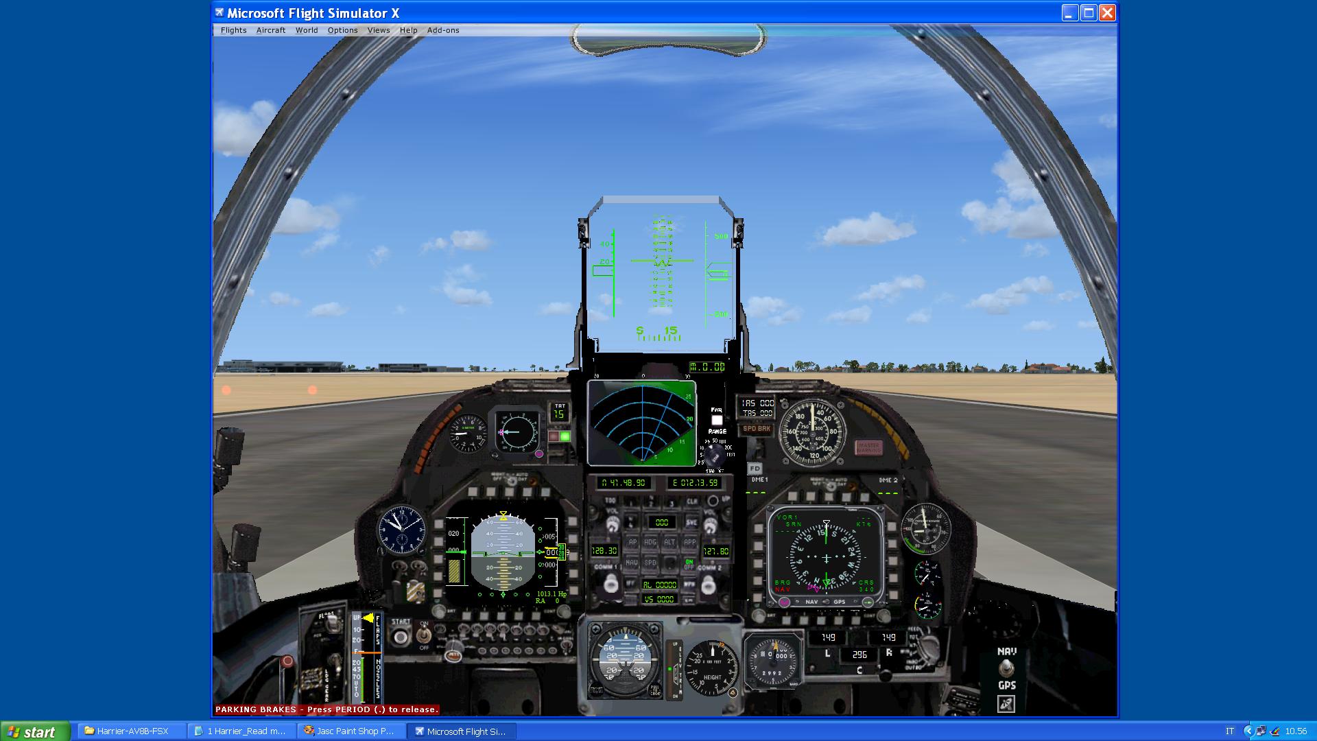 Fsx Harrier Vtol/Hover For Sigma/Iris Harrier — 1