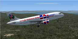 Dominicana Airways Airbus A319 Fsx — 1