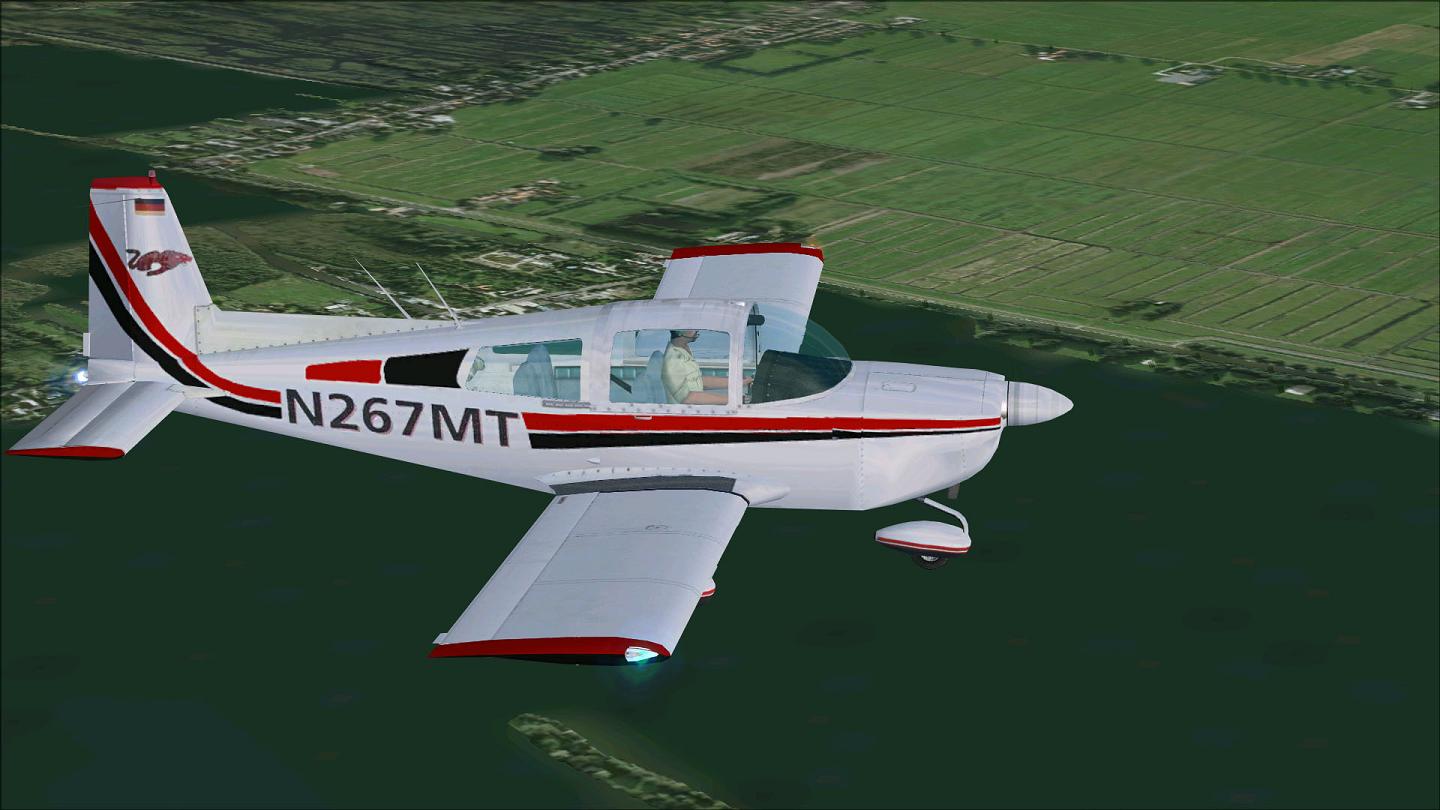 Fs2004/Fsx Grumman American Aa-5B Tiger — 1