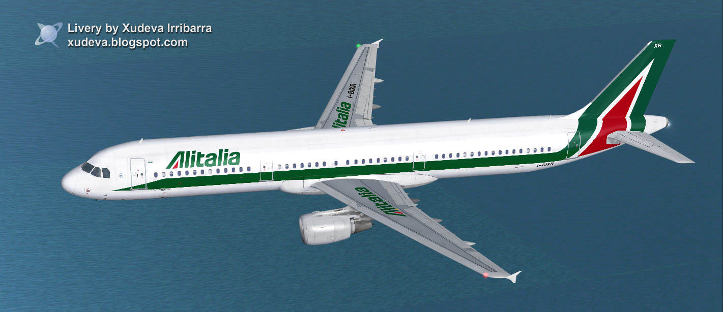 Alitalia Airbus A321-112 — 1