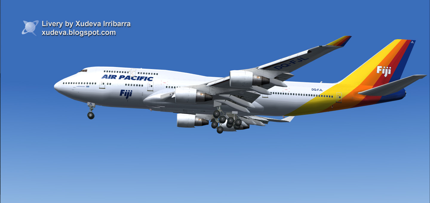 Boeing Air Pacific 747-412 — 1