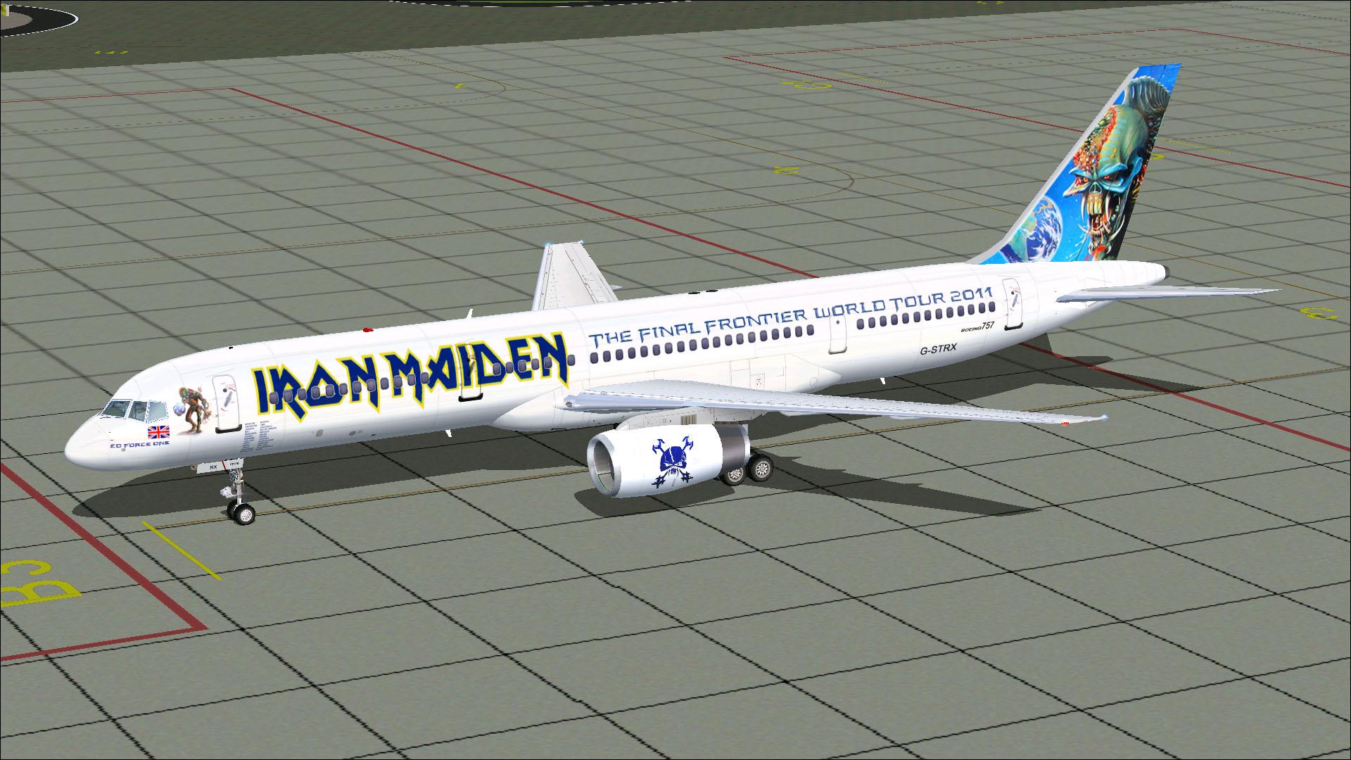 Fs2004 Boeing 757-200 Astreaus Iron Maiden — 1