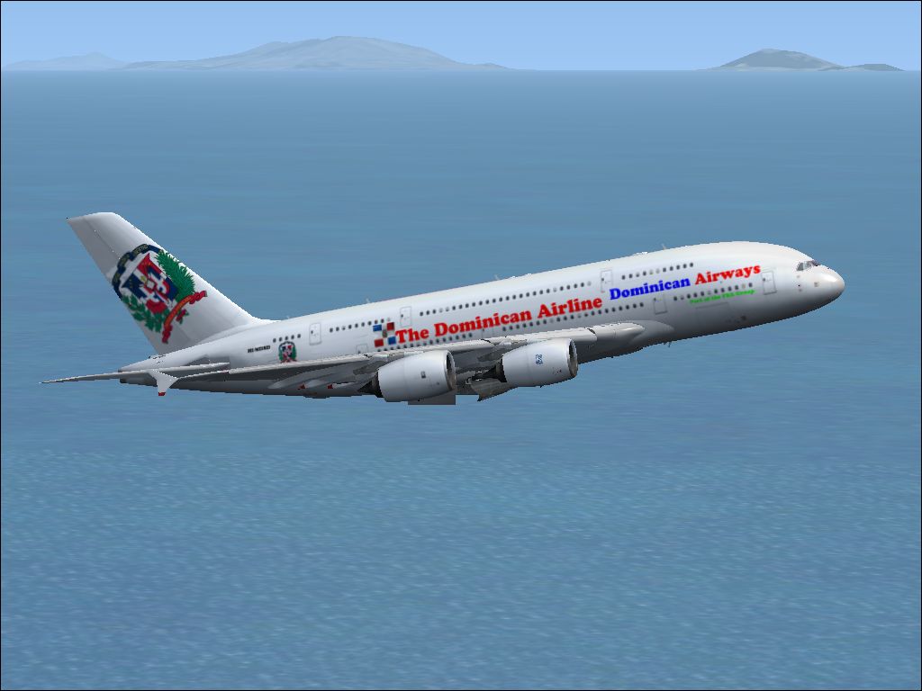 Dominican Airways Airbus A380 — 1