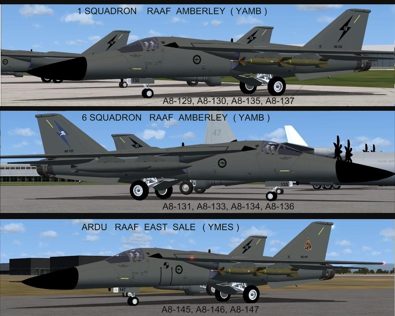 Fsx F-111 Ai Aircraft For Australia