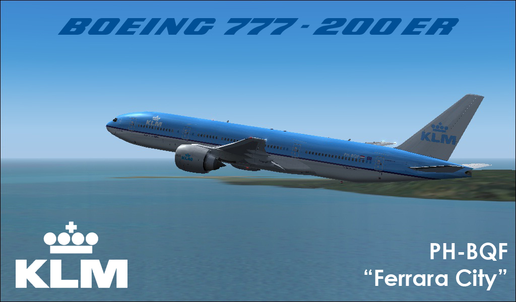 Fs2004 Boeing 777-206Er Klm — 1