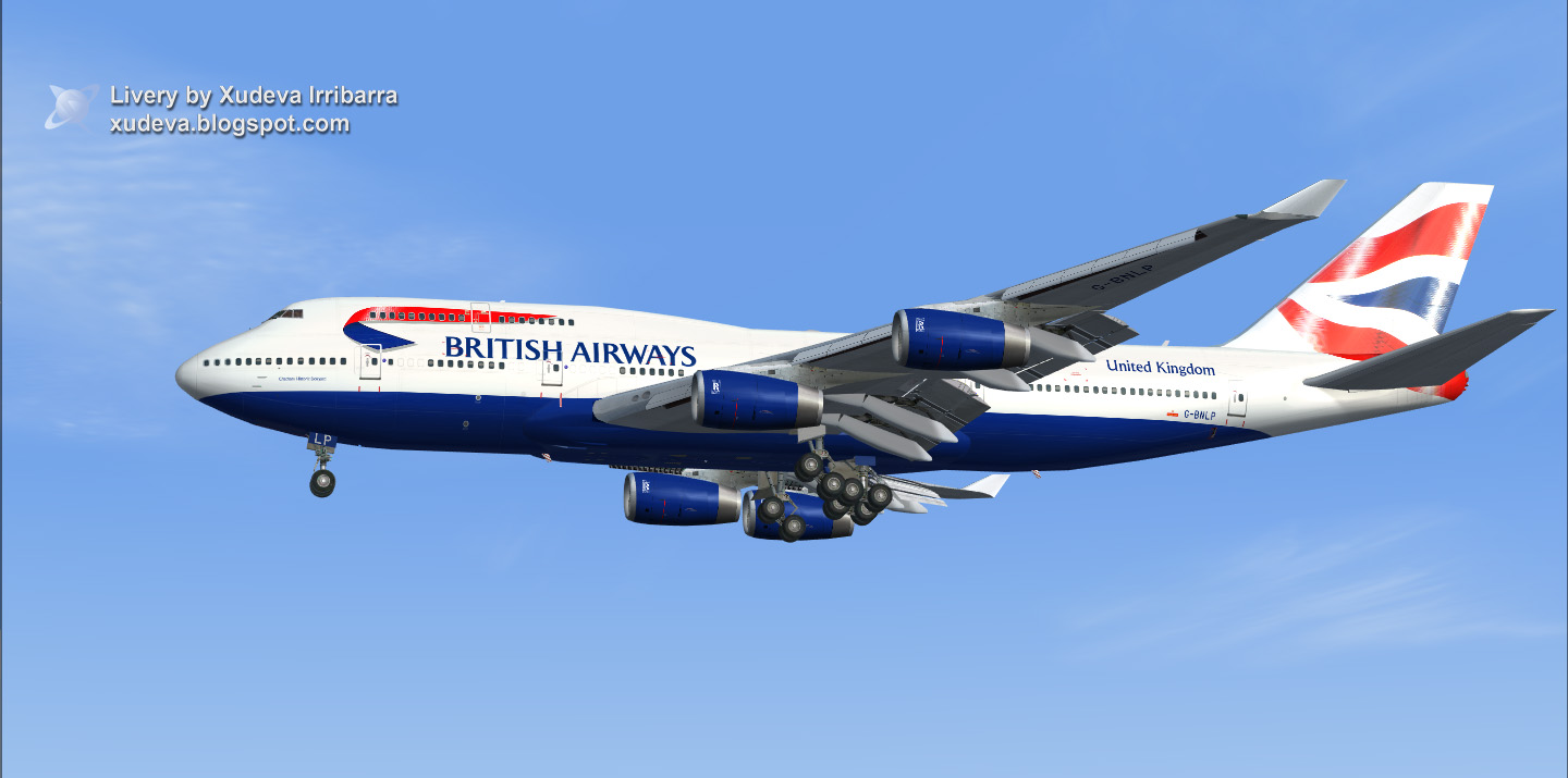 British Airways 747-436 G-Bnlp — 1