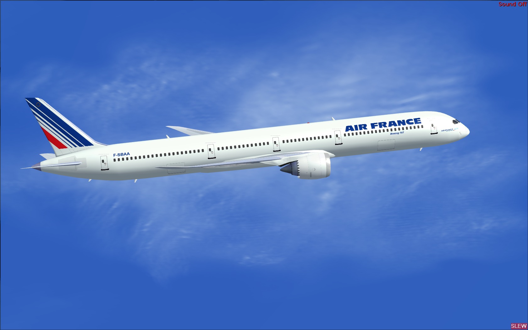 Fs2004 Air France Boeing 787 Super 11, A 3 Sort Out Organization For 400-425 Seating Passe — 1