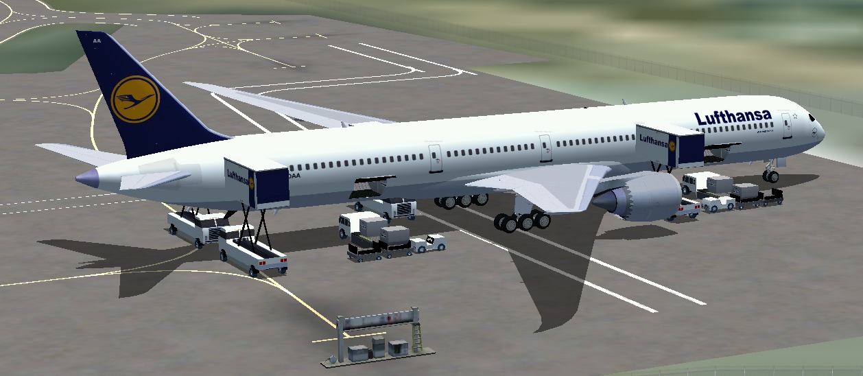 Fsx Lufthansa Boeing 787 Super 11, A 3 Category Placement For 400-425 Seating Passengers S — 1