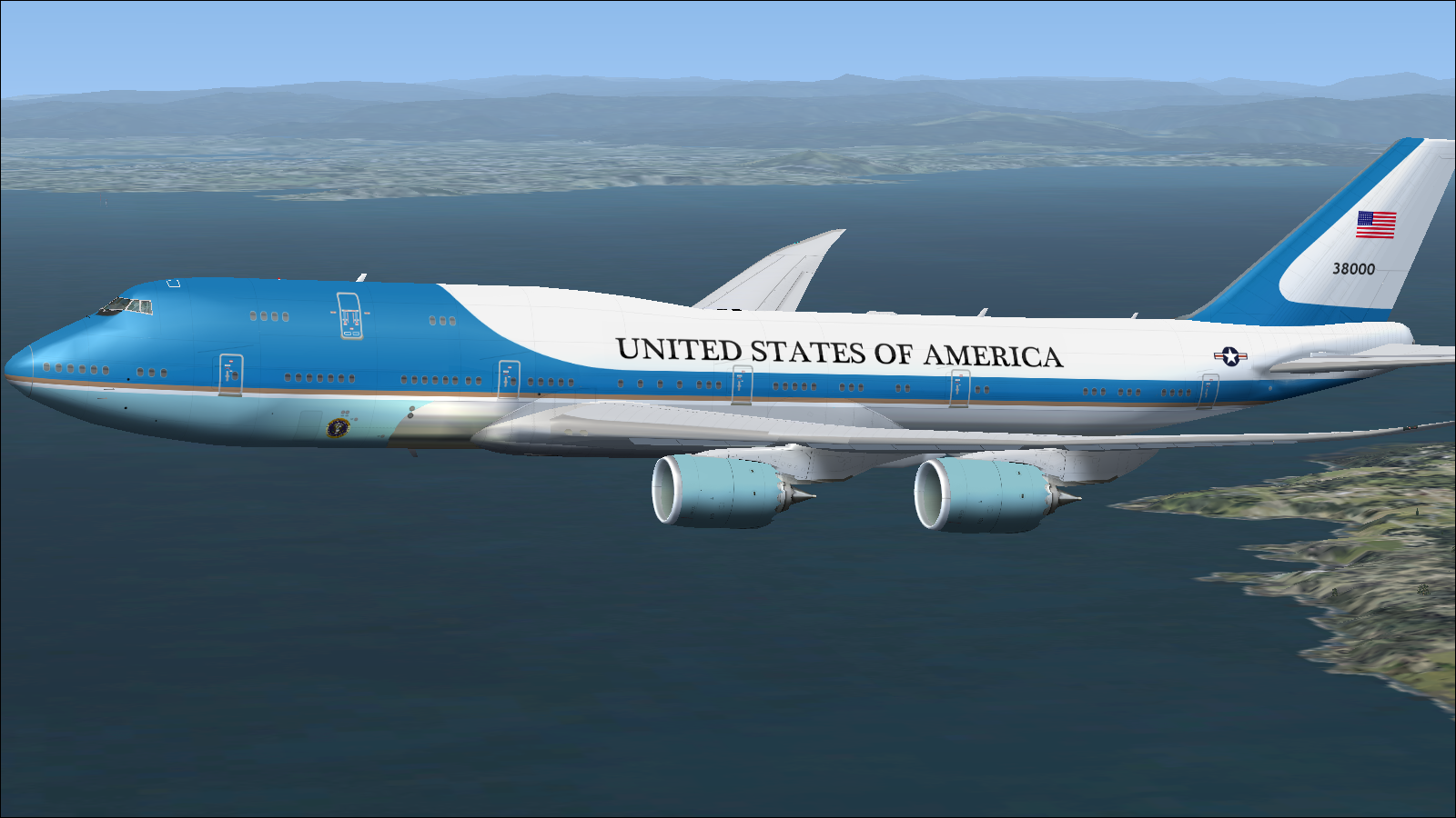 Boeing 747-8 Air Force One — 1
