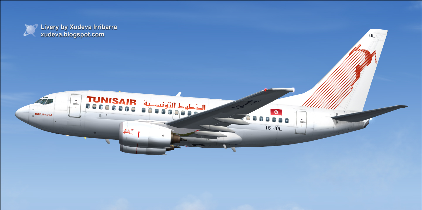 Fs2004 Tunisair Boeing 737-600 — 1