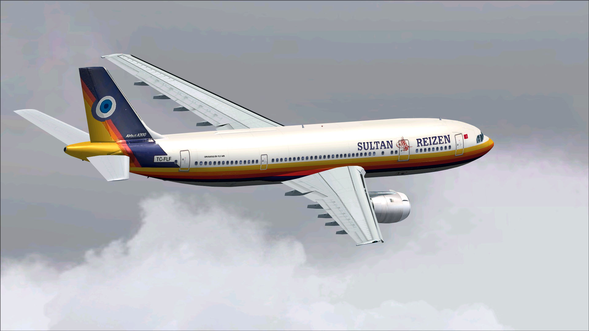 Fly Air Tc-Flf Fs2004 Airbus A300B4-200 — 1