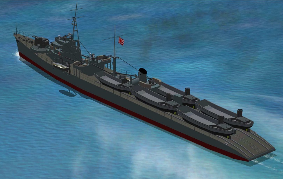 Fs2004 Features For Pilotable Ijn Landing Ship