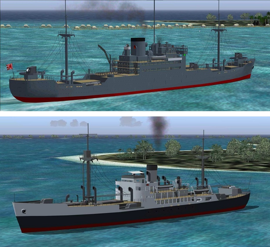 Fs2004 Doublepack Features For Pilotable Armed Merchand Cruisers — 1