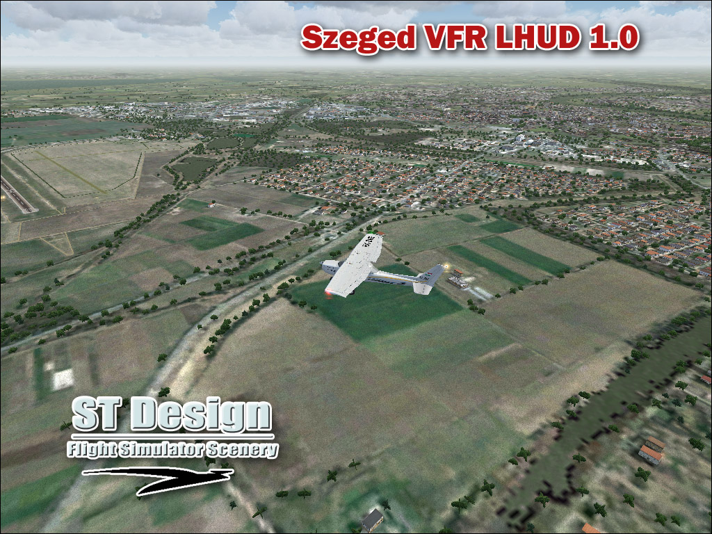 Fs2004 Szeged Airport Vfr Scenery (Lhud), Hungary — 1