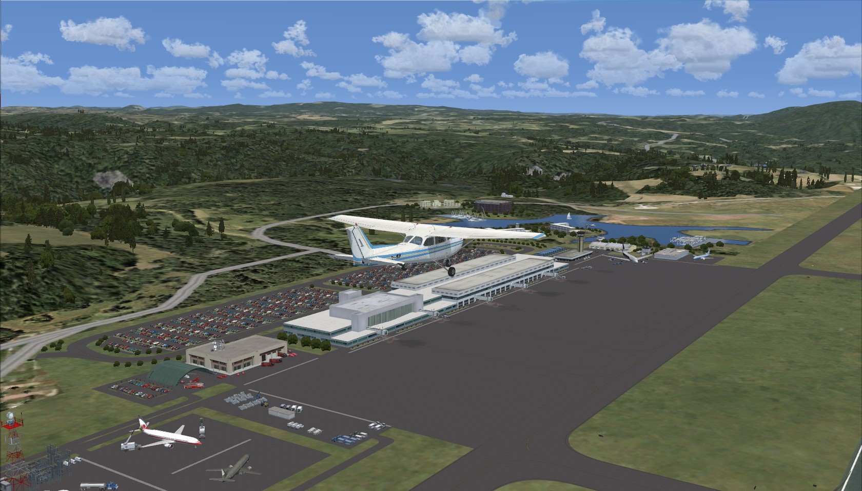 Fsx Scenery - Hiroshima Airport (Rjoa) — 1