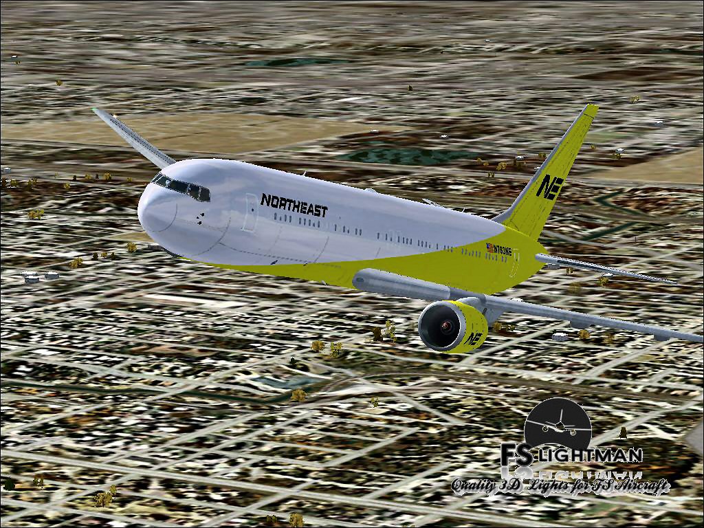 Northeast Airlines B767-300Er 1968 Livery — 1