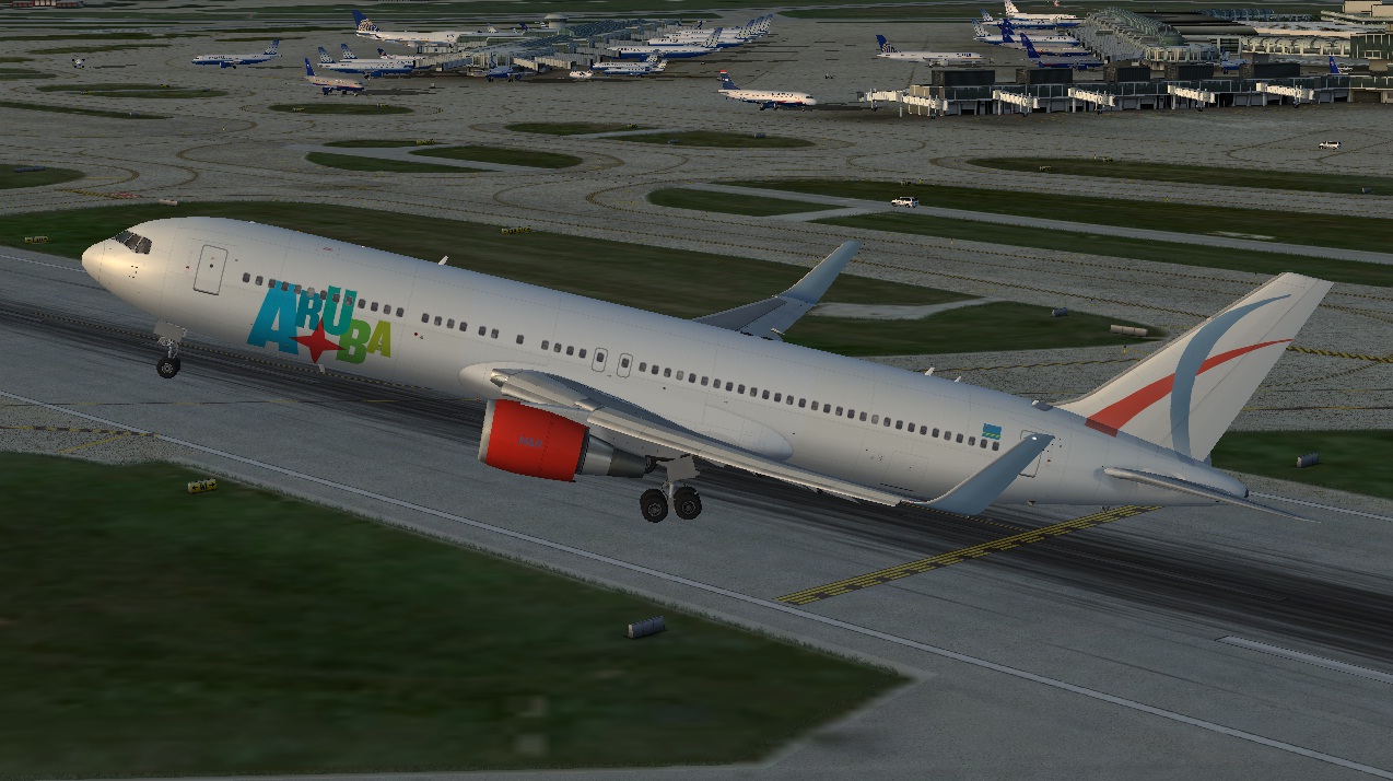 Skyspirit2010 Boeing 767-300Er Cf6-80C Awl Aruba — 1
