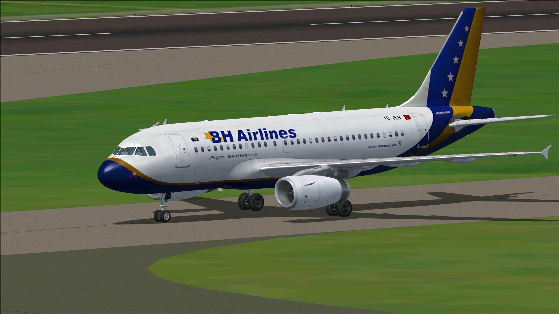 Project Airbus A319-112 B&H Airlines — 1